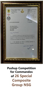 push copetition for commandos